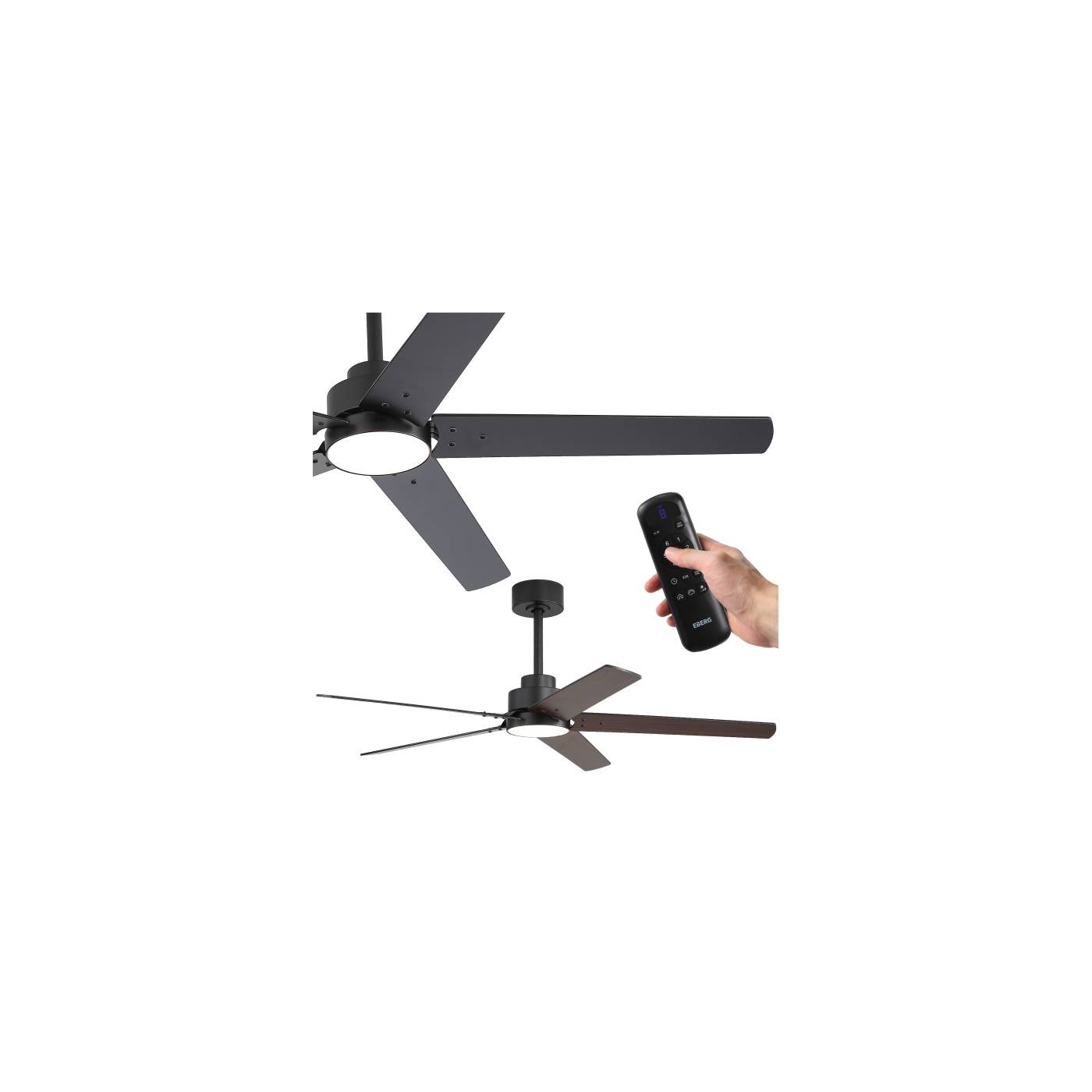 Wentylator sufitowy z lampą EBERG STX EBERG 180 szt. 389,00 zł/brutto